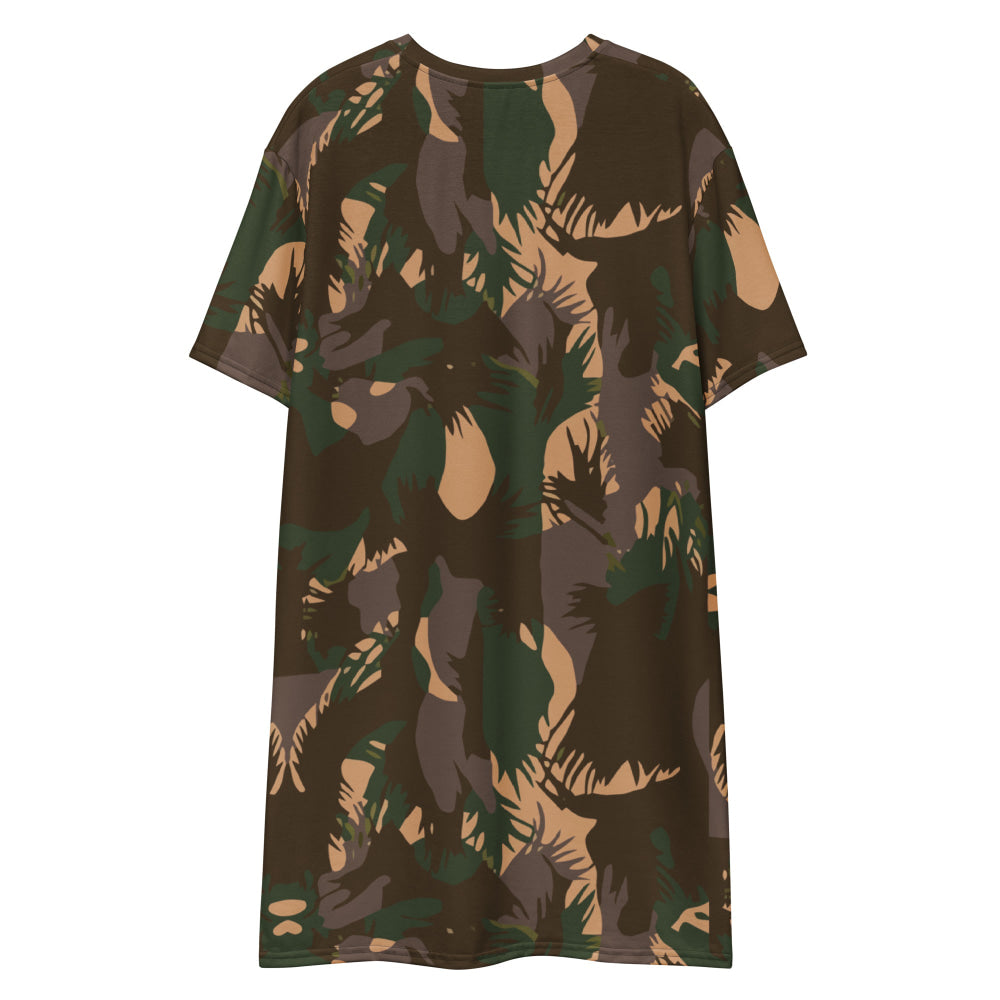 Indian Army Palm Frond CAMO T-shirt dress - Womens T-Shirt Dress