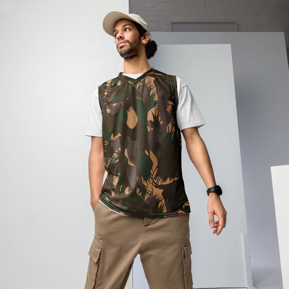 Indian Army Palm Frond CAMO unisex basketball jersey - 2XS