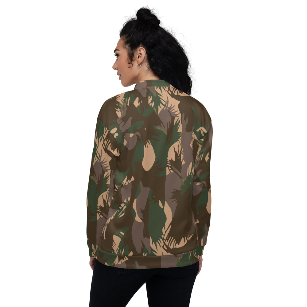 Indian Army Palm Frond CAMO Unisex Bomber Jacket