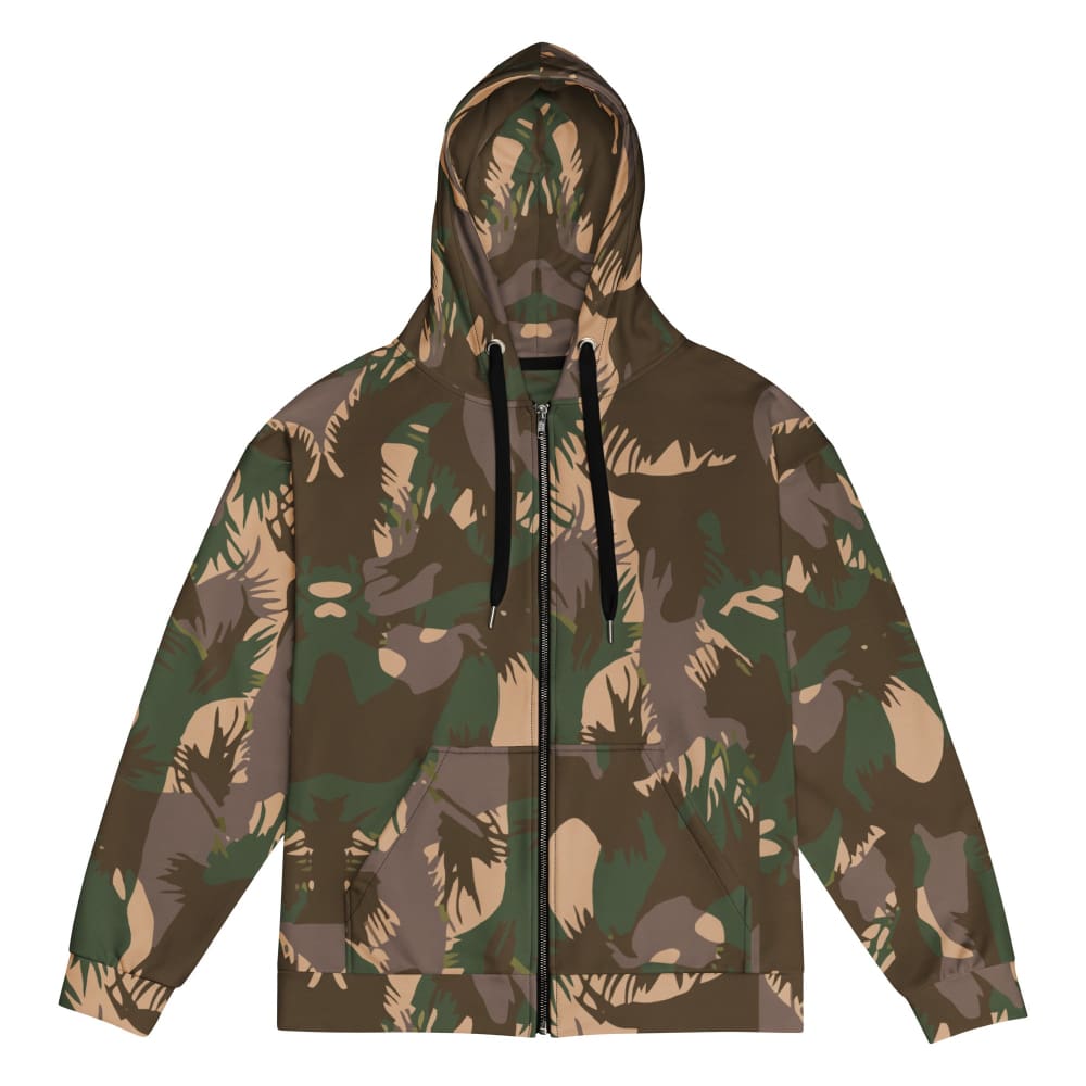 Indian Army Palm Frond CAMO Unisex zip hoodie