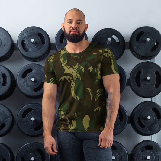 Indian DPM Leaf CAMO Mens athletic t-shirt - XS - Athletic T-Shirts