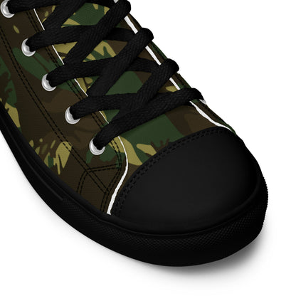 Indian DPM Leaf CAMO Mens High-Top Canvas Shoes