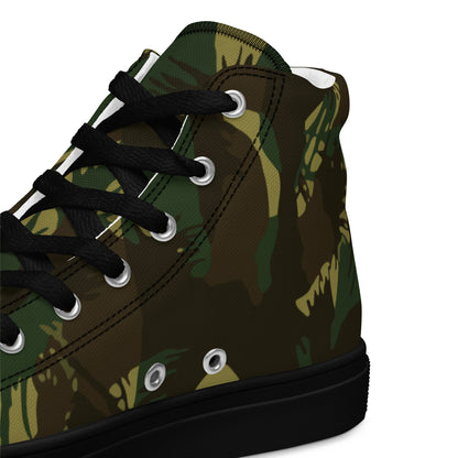 Indian DPM Leaf CAMO Mens High-Top Canvas Shoes