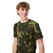 Leaf Indian Border Force CAMO Mens Short-Sleeve Rash Guard - SS