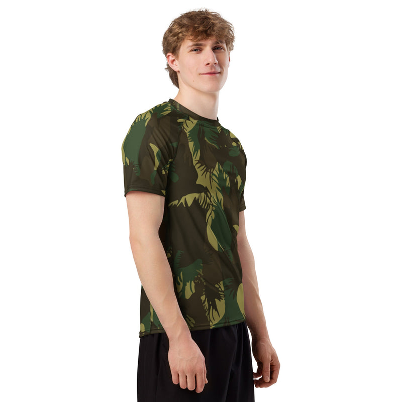 Leaf Indian Border Force CAMO Mens Short-Sleeve Rash Guard - SS
