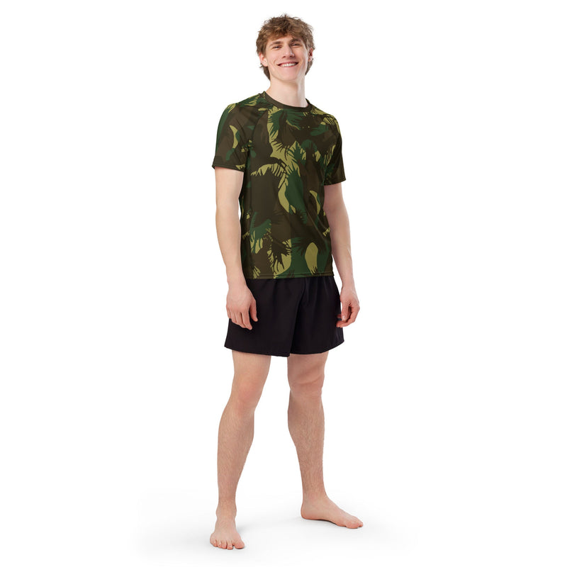 Leaf Indian Border Force CAMO Mens Short-Sleeve Rash Guard - SS