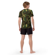 Leaf Indian Border Force CAMO Mens Short-Sleeve Rash Guard - SS