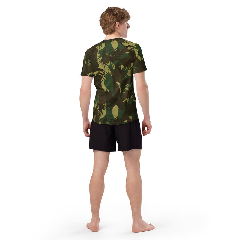 Leaf Indian Border Force CAMO Mens Short-Sleeve Rash Guard - SS