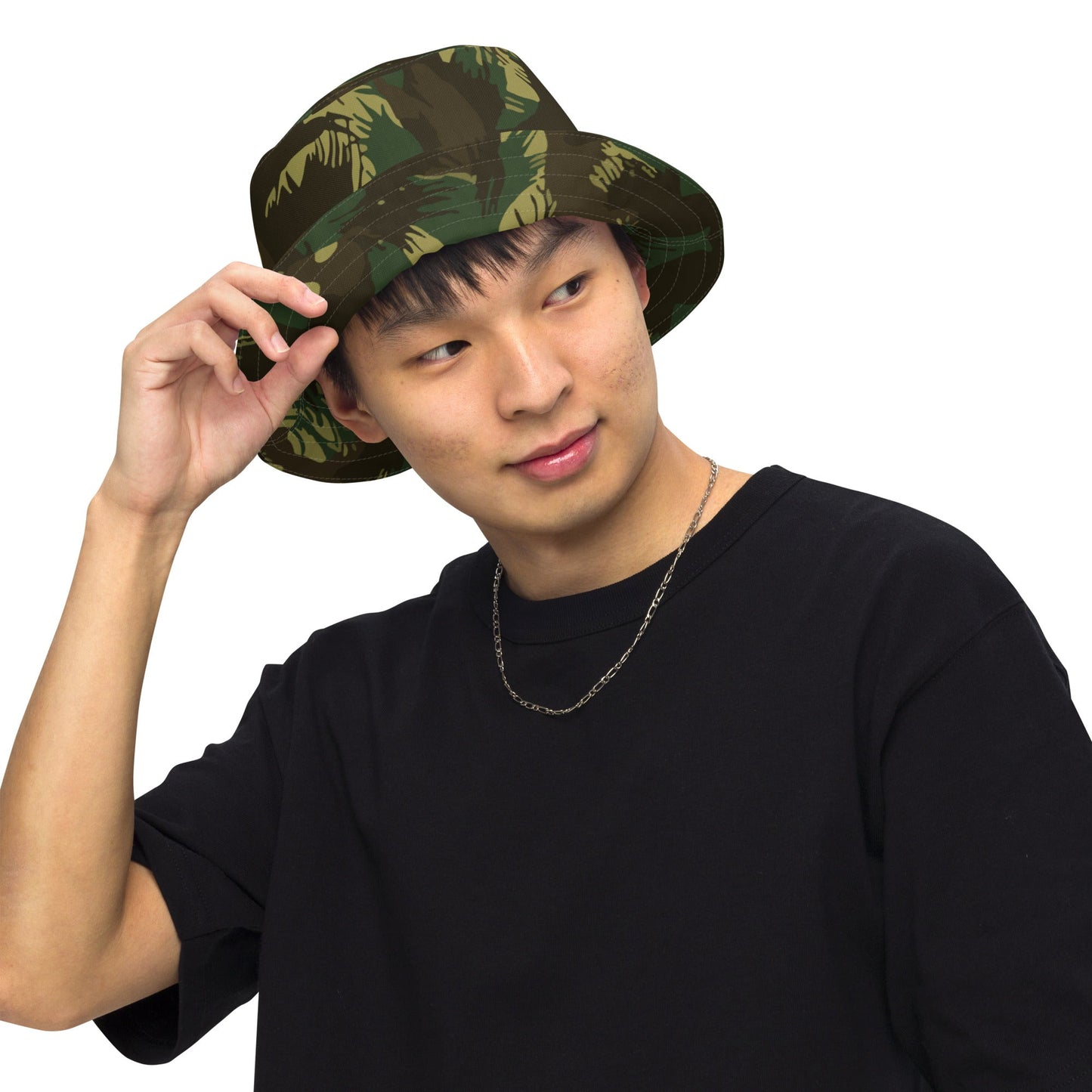Indian DPM Leaf CAMO Reversible bucket hat - Bucket Hats