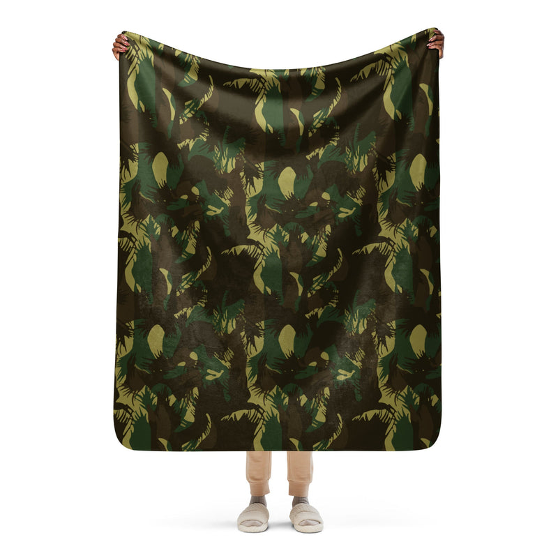 Leaf Indian Border Force CAMO Sherpa Blanket - 50″×60″