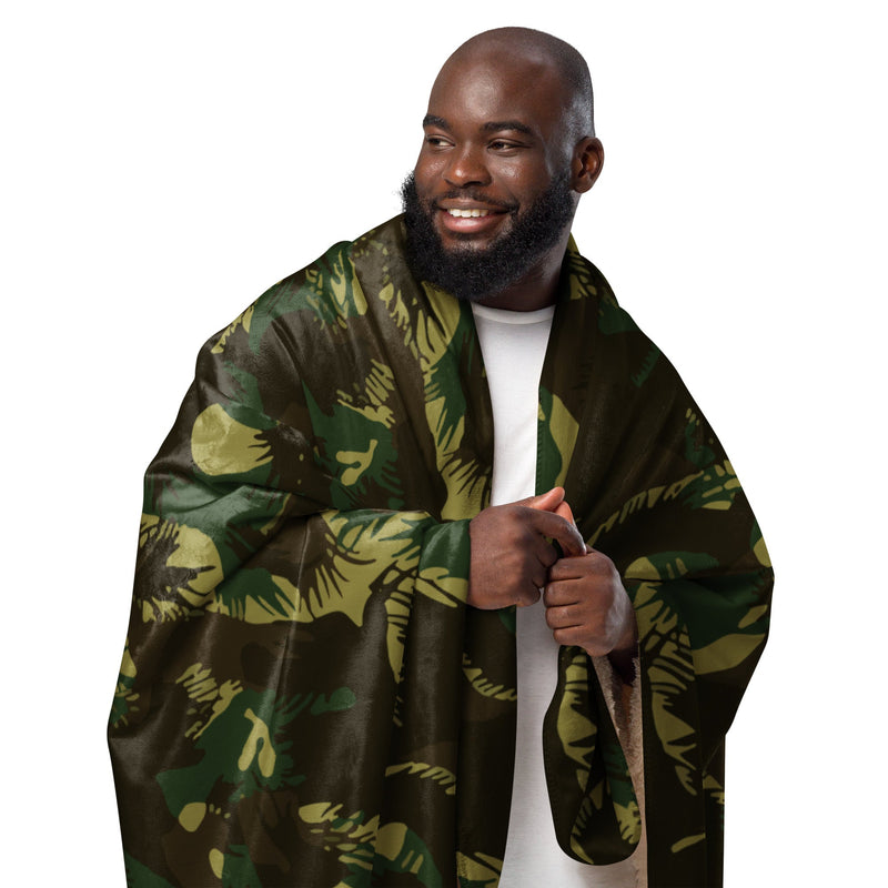 Leaf Indian Border Force CAMO Sherpa Blanket