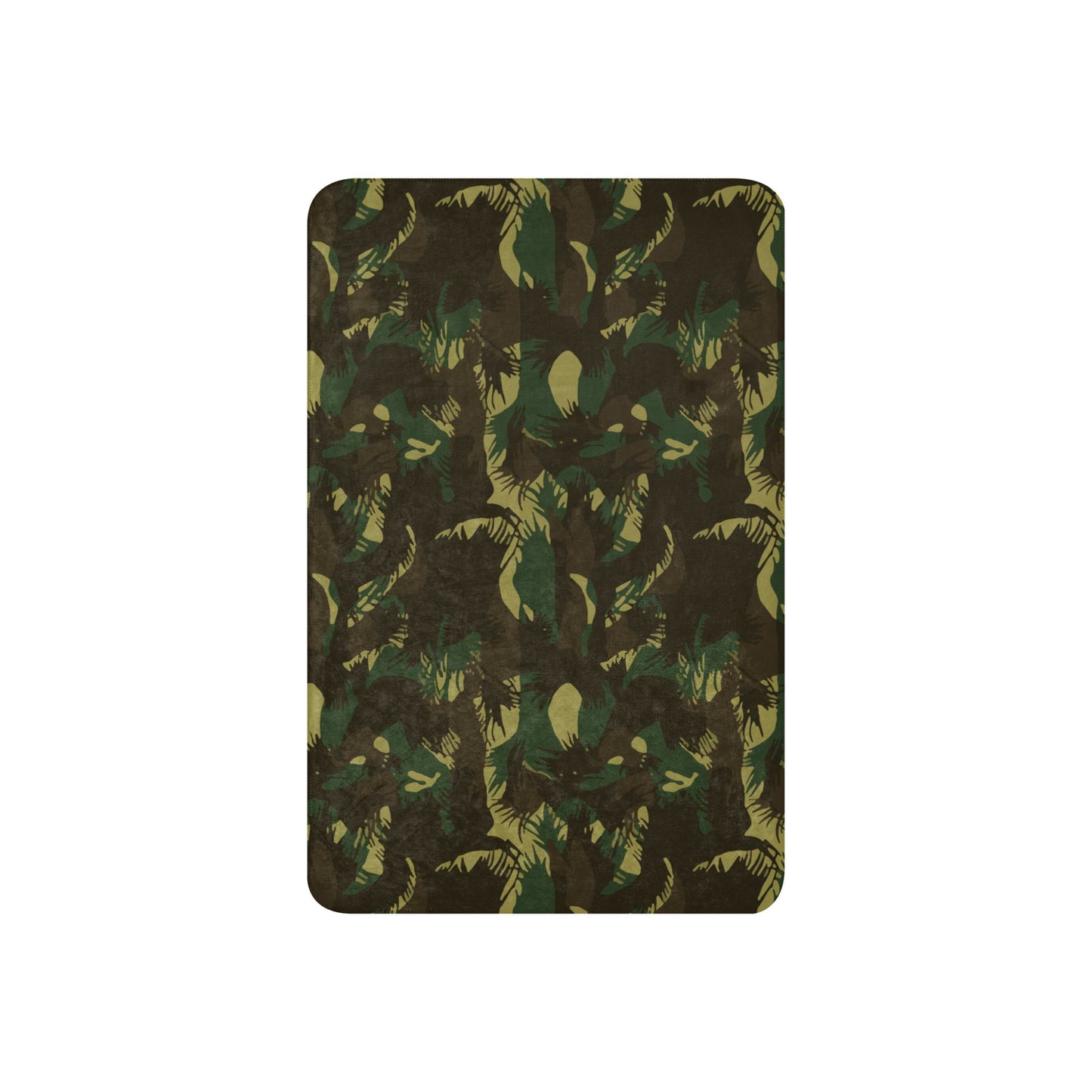 Indian DPM Leaf CAMO Sherpa blanket - Blanket