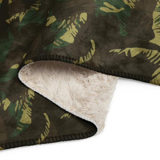 Indian DPM Leaf CAMO Sherpa blanket - Blankets