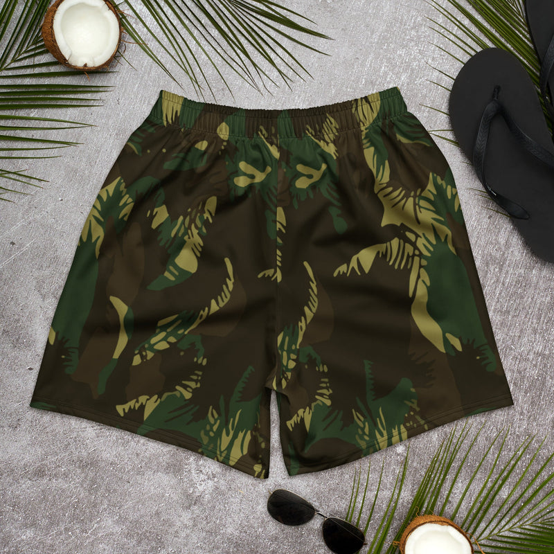 Leaf Indian Border Force CAMO Unisex Athletic Long Shorts
