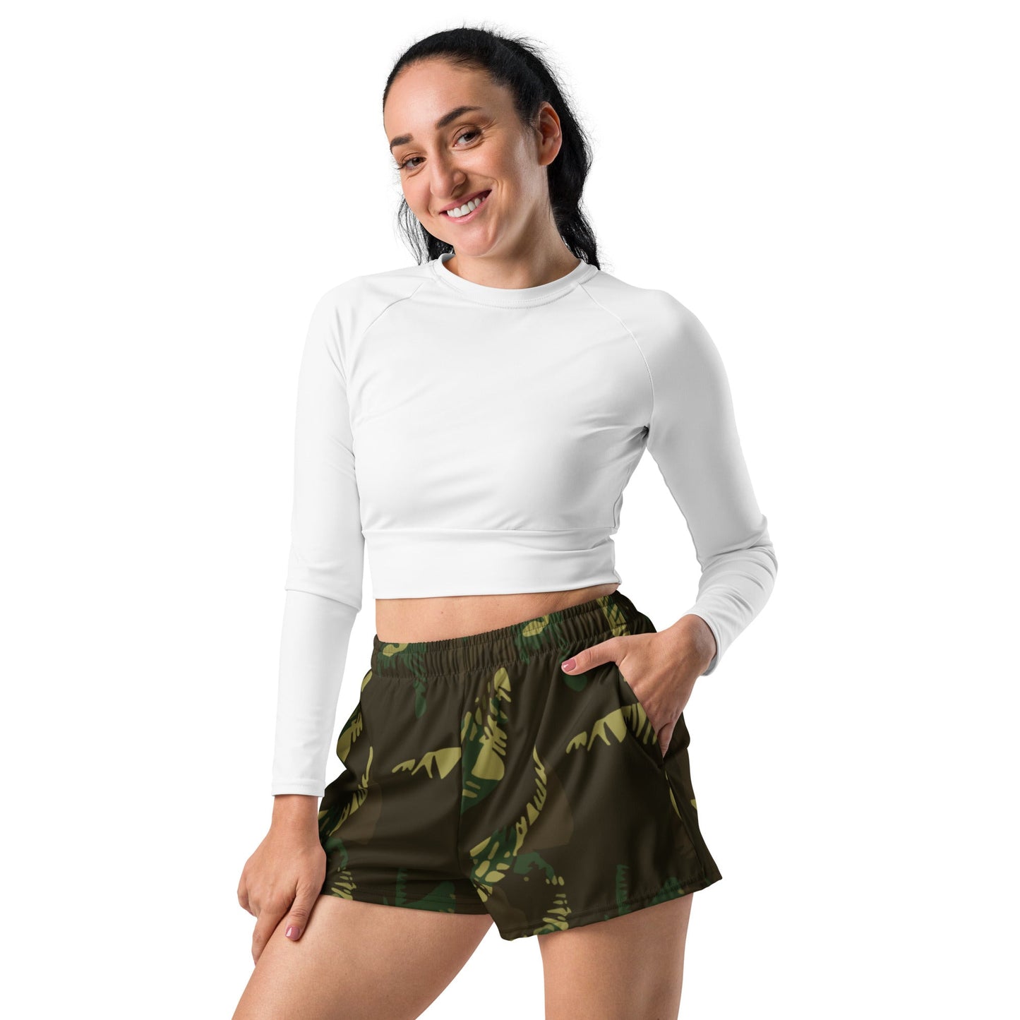 Indian DPM Leaf CAMO Unisex Athletic Shorts