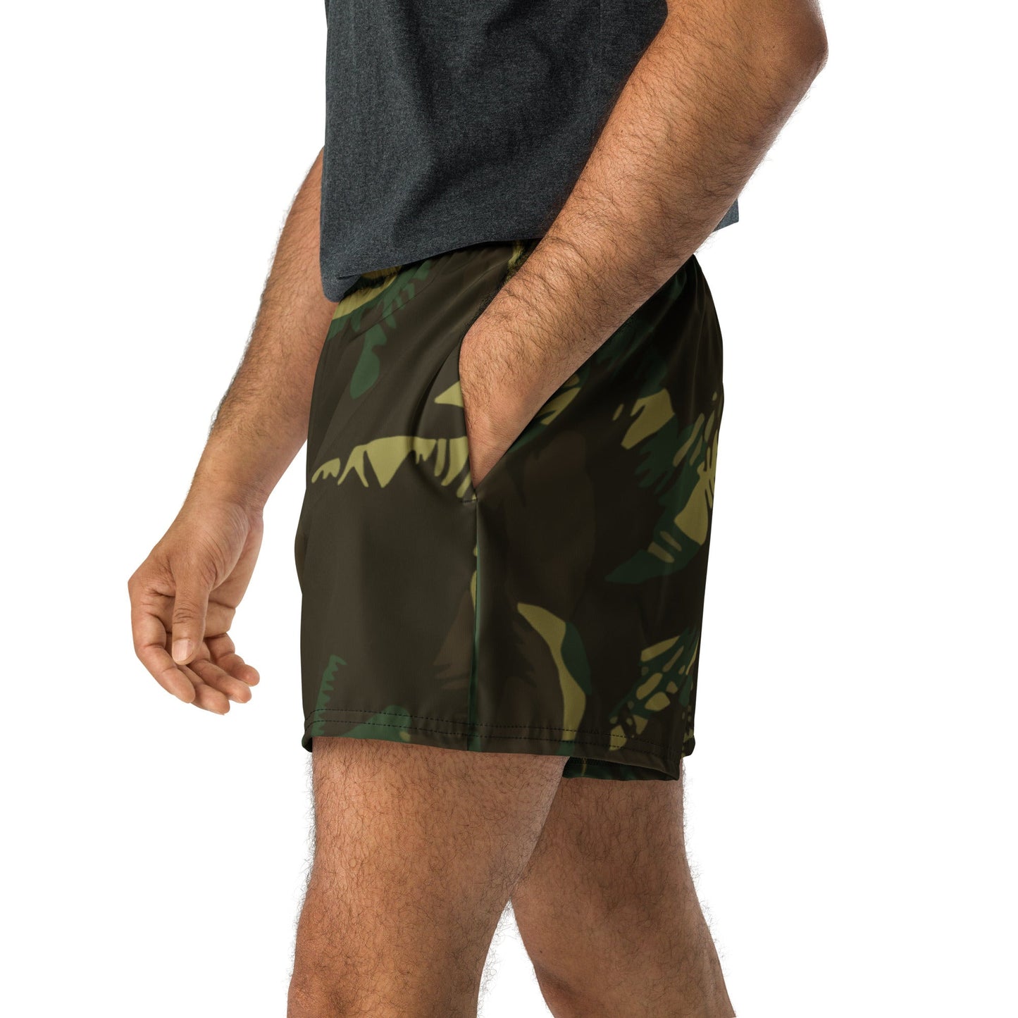 Indian DPM Leaf CAMO Unisex Athletic Shorts - XS