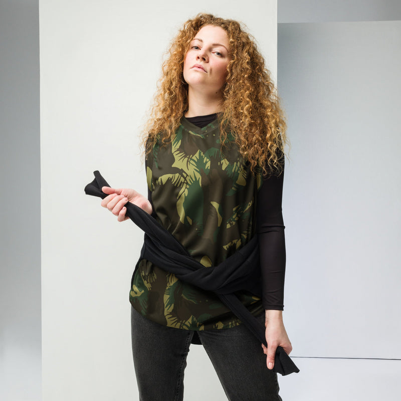 Leaf Indian Border Force CAMO Unisex Basketball Jersey