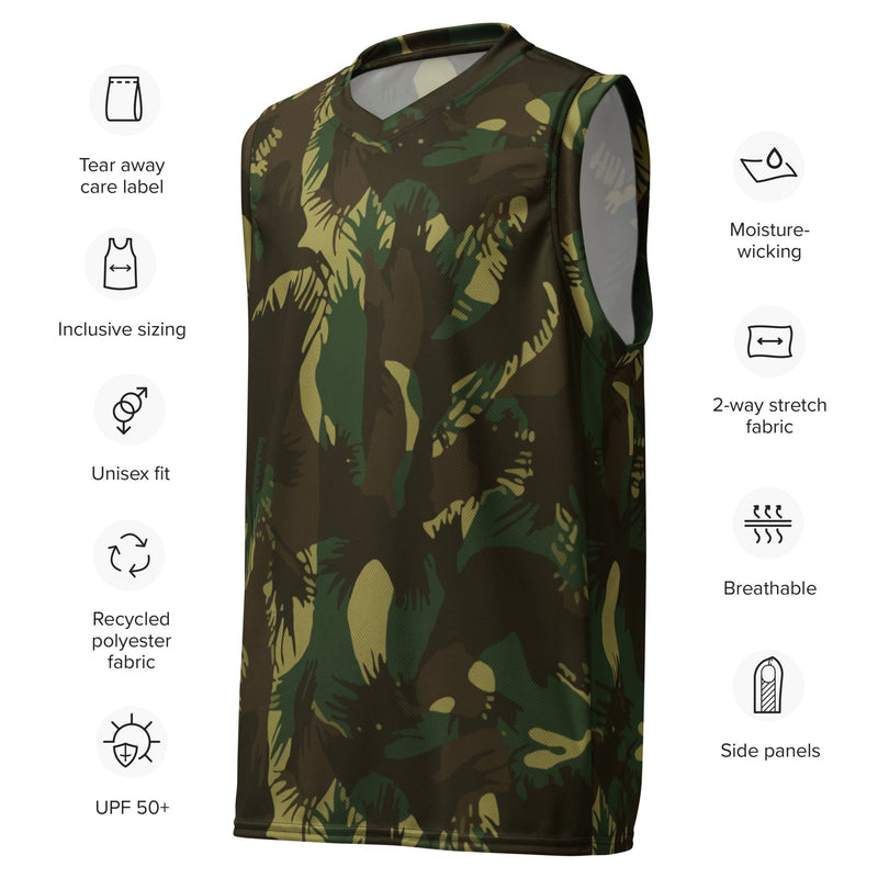 Leaf Indian Border Force CAMO Unisex Basketball Jersey