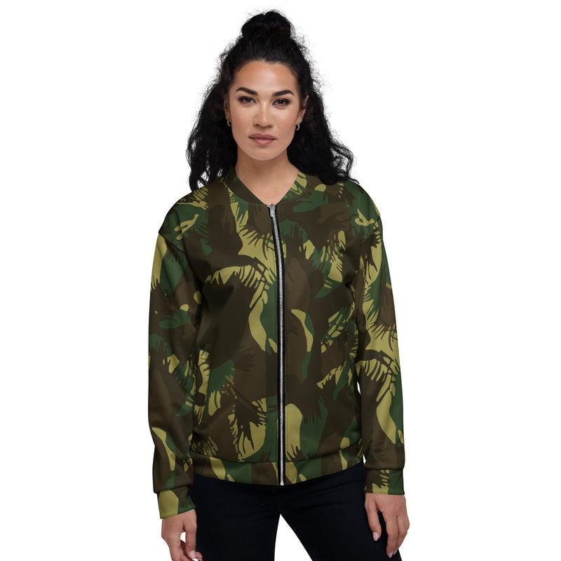 Leaf Indian Border Force CAMO Unisex Bomber Jacket