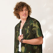 Leaf Indian Border Force CAMO Unisex Short-Sleeve Button Shirt