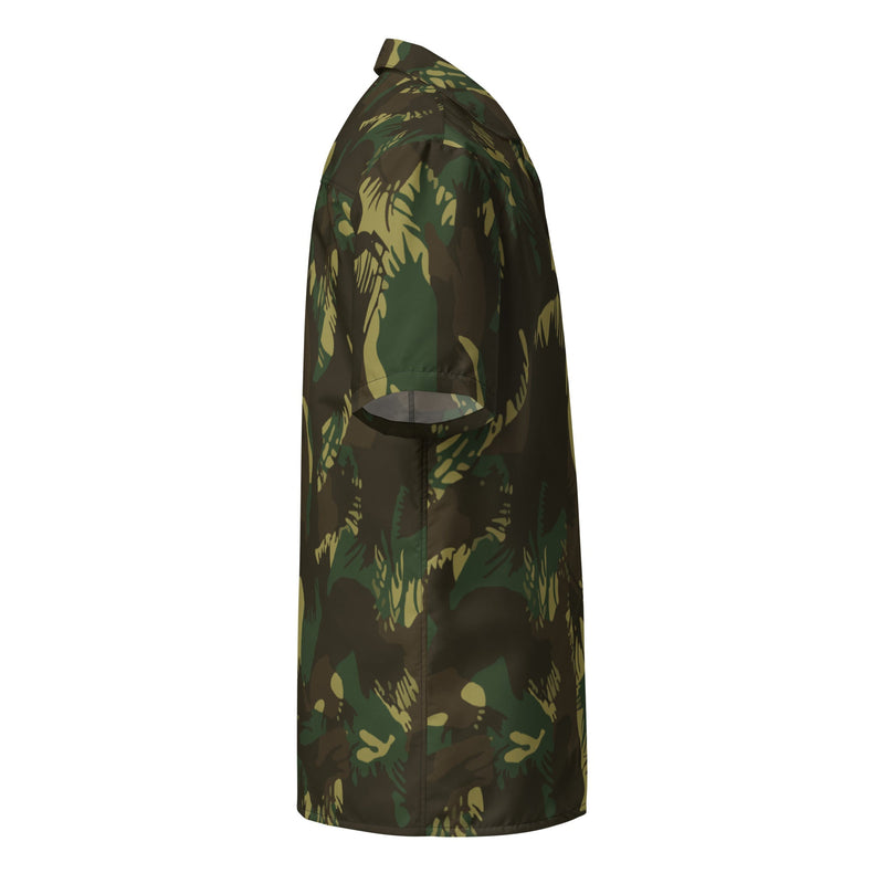Leaf Indian Border Force CAMO Unisex Short-Sleeve Button Shirt