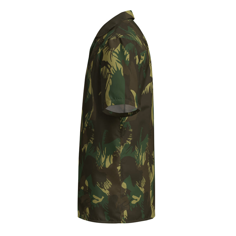 Leaf Indian Border Force CAMO Unisex Short-Sleeve Button Shirt