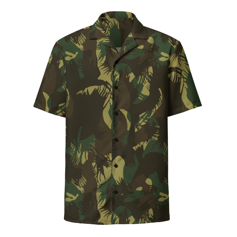 Leaf Indian Border Force CAMO Unisex Short-Sleeve Button Shirt