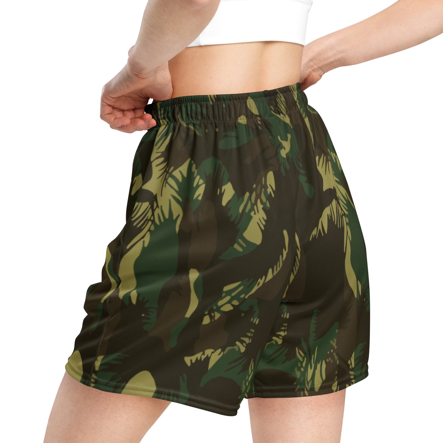 Indian DPM Leaf CAMO Unisex Mesh Shorts