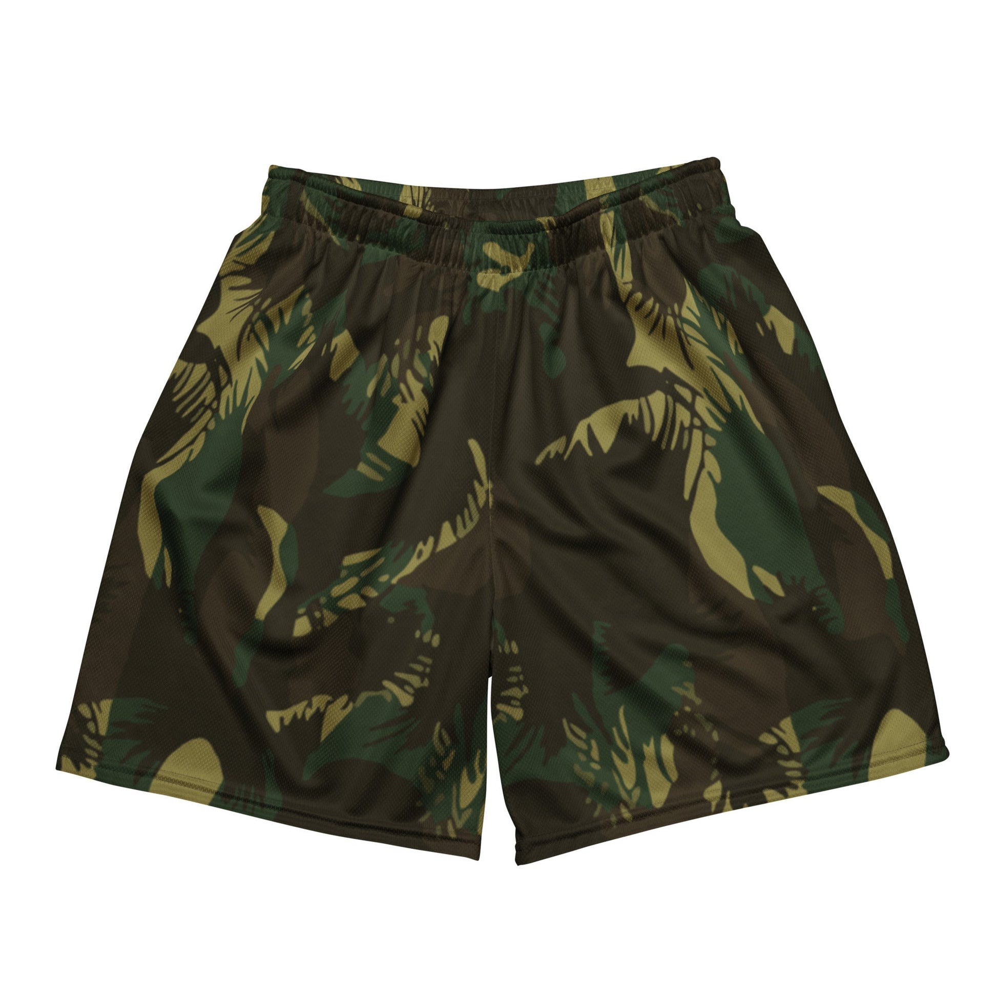 Indian DPM Leaf CAMO Unisex Mesh Shorts - 2XS