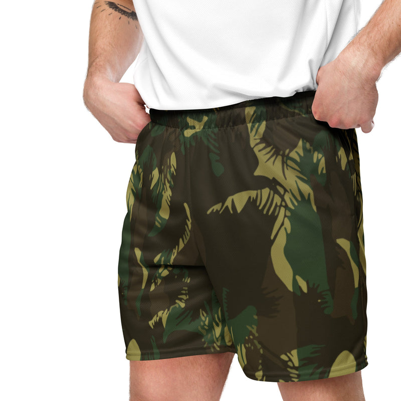 Leaf Indian Border Force CAMO Unisex Mesh Shorts