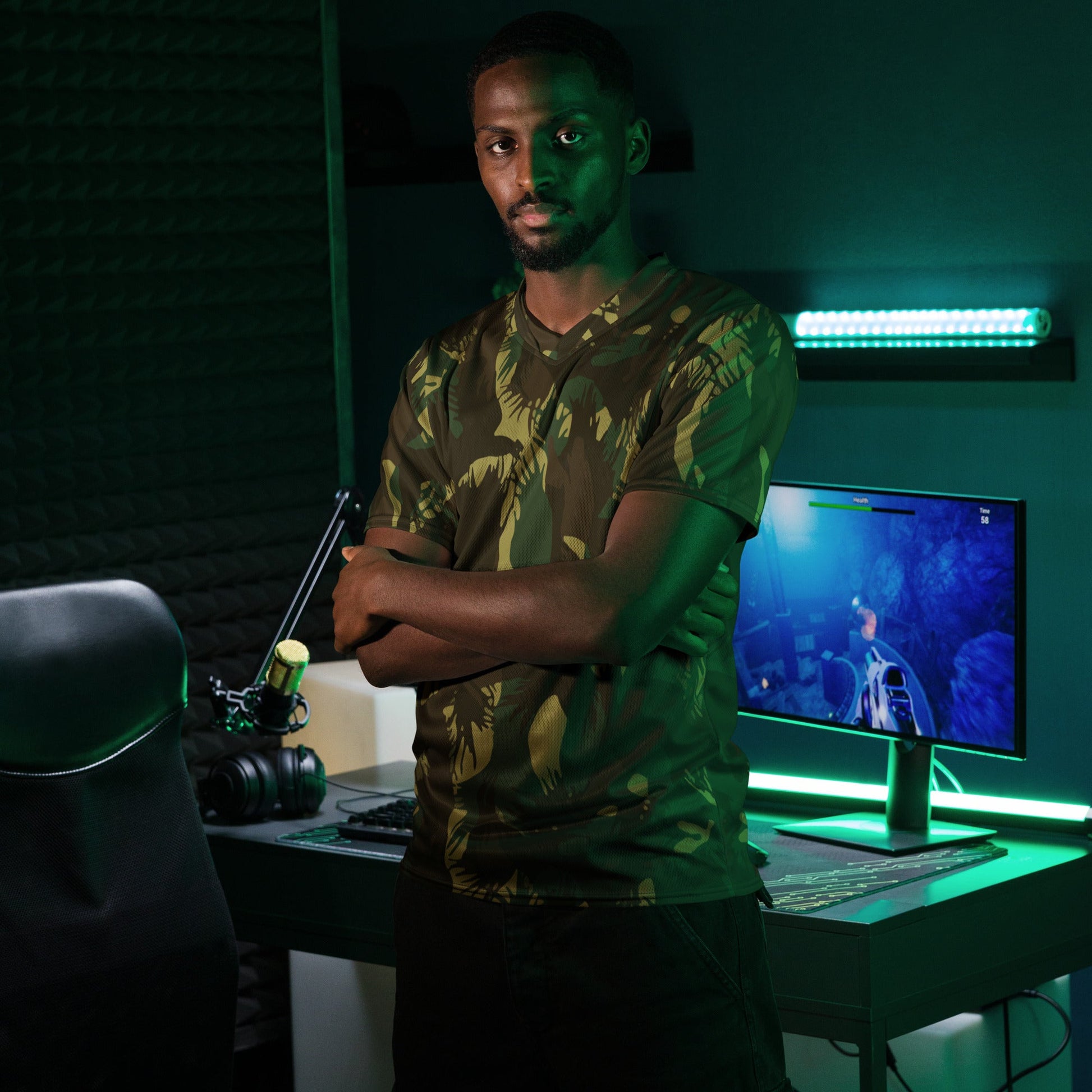 Indian DPM Leaf CAMO unisex sports jersey - Sports Jerseys