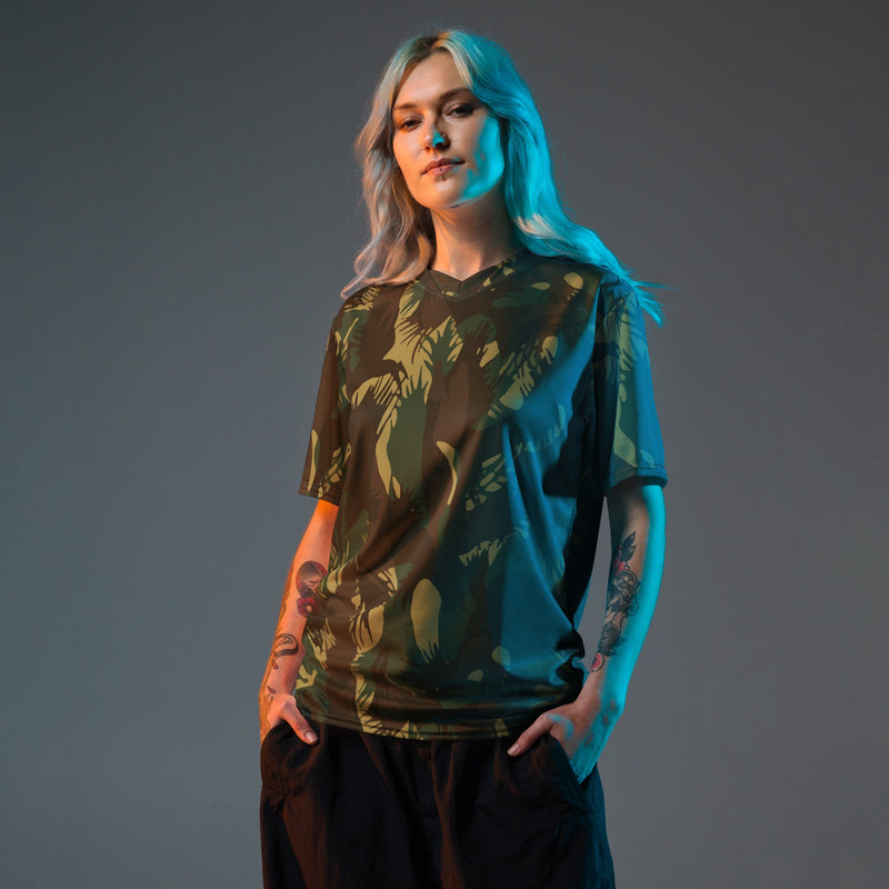 Leaf Indian Border Force CAMO Unisex Sports Jersey