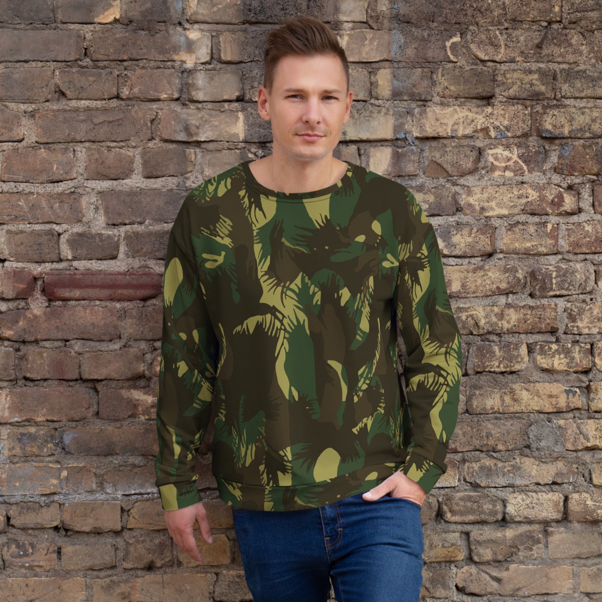 Indian DPM Leaf CAMO Unisex Sweatshirt - 2XS