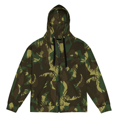 Indian DPM Leaf CAMO Unisex zip hoodie - 2XS - Zip Hoodies