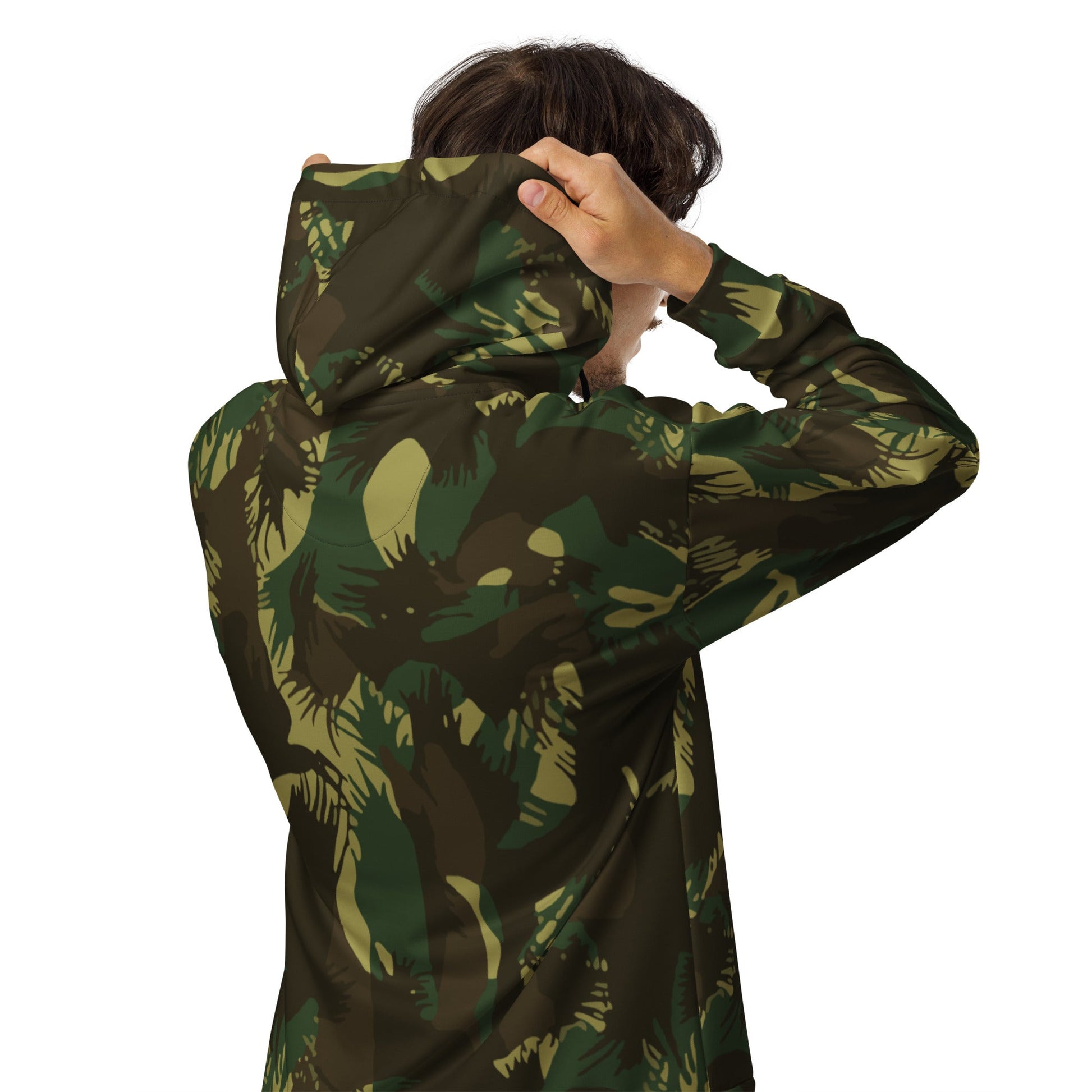 Indian DPM Leaf CAMO Unisex zip hoodie - Zip Hoodies