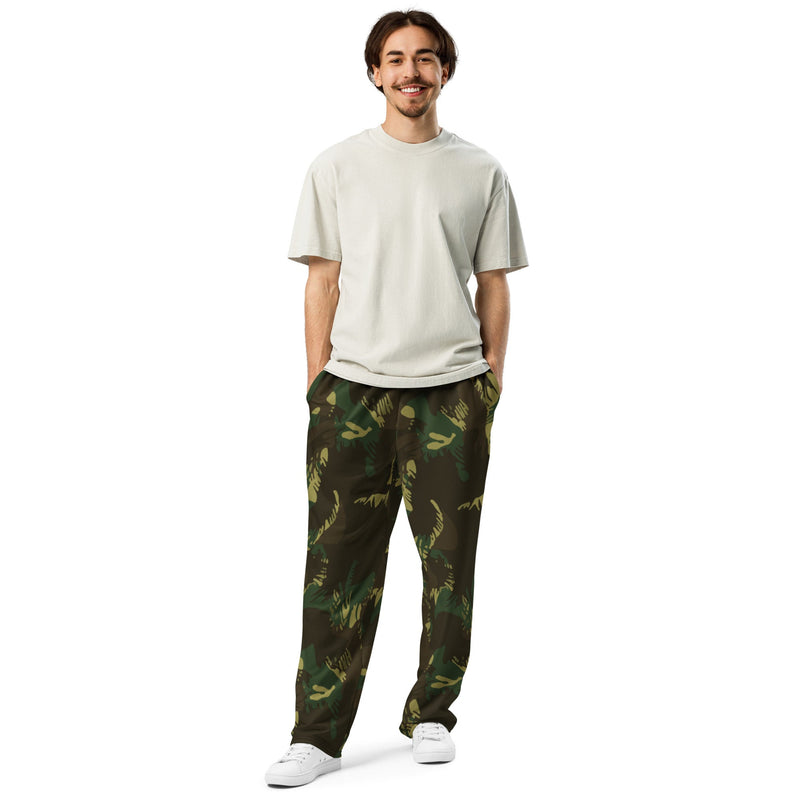 Leaf Indian Border Force CAMO Unisex Wide-Leg Joggers