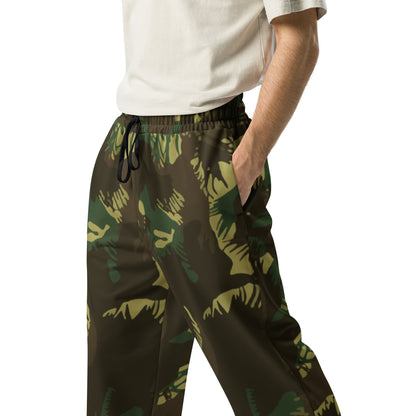 Indian DPM Leaf CAMO Wide-leg joggers - Joggers