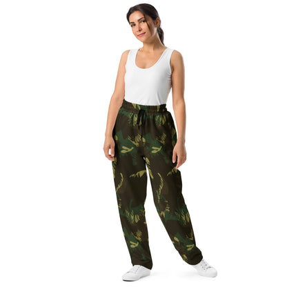 Indian DPM Leaf CAMO Wide-leg joggers - Joggers