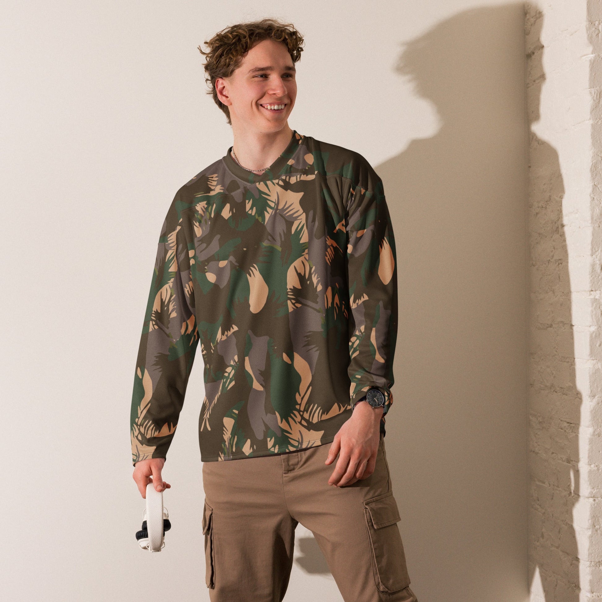 Indian DPM Palm Frond CAMO hockey fan jersey - Hockey Jerseys