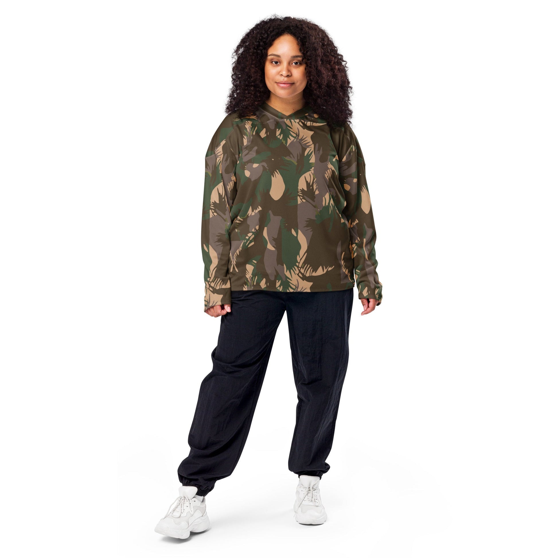 Indian DPM Palm Frond CAMO hockey fan jersey - Hockey Jerseys