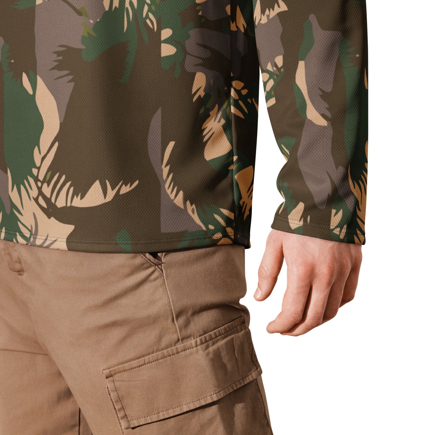 Indian DPM Palm Frond CAMO hockey fan jersey - Hockey Jerseys