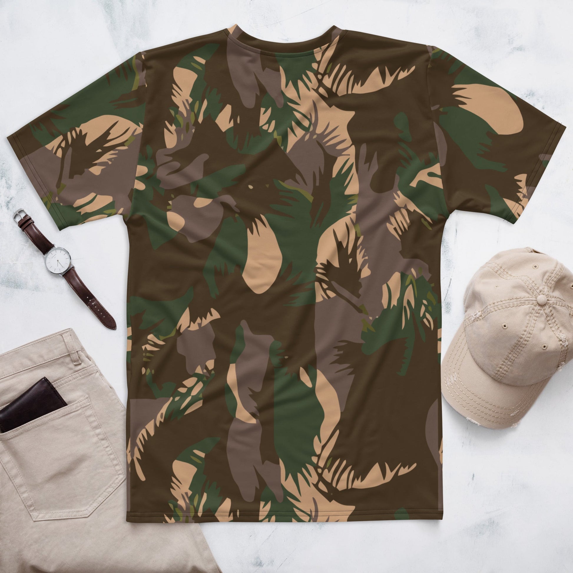 Indian DPM Palm Frond CAMO Mens t shirt T Shirts
