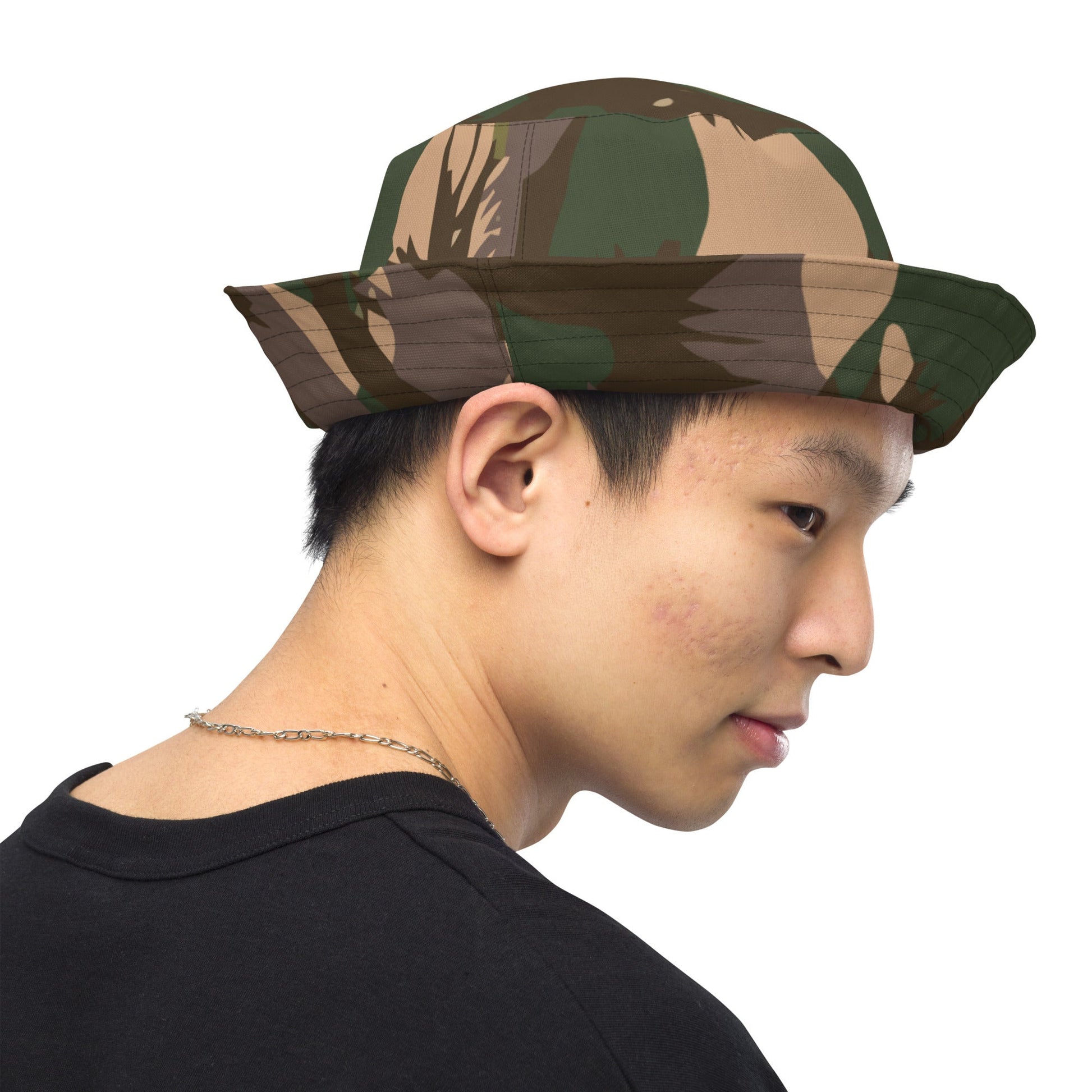 Indian DPM Palm Frond CAMO Reversible bucket hat - Bucket Hats