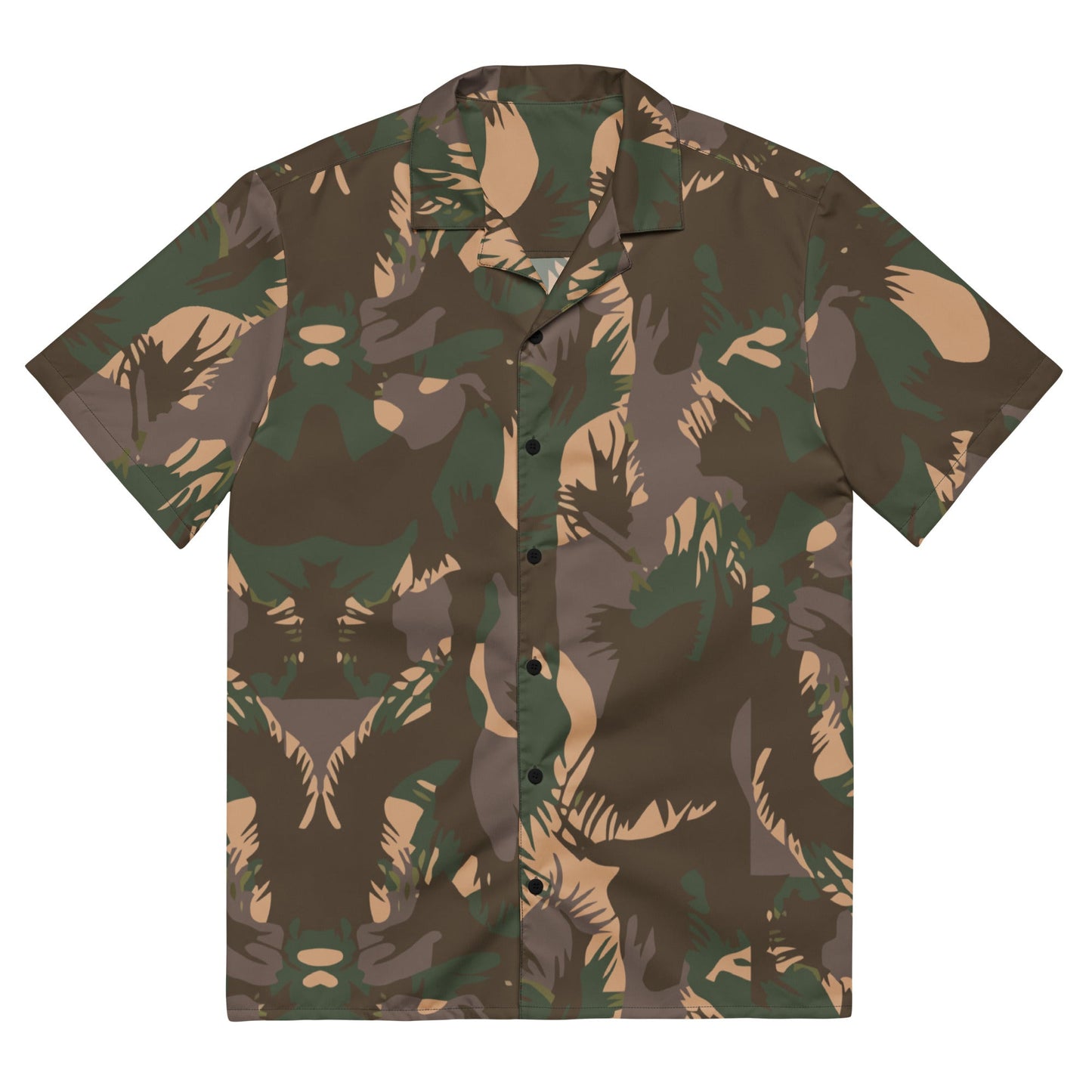 Indian DPM Palm Frond CAMO Unisex button shirt - 2XS - Button Shirts
