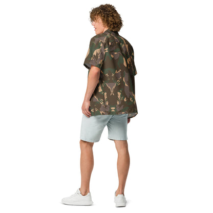 Indian DPM Palm Frond CAMO Unisex button shirt - Button Shirts