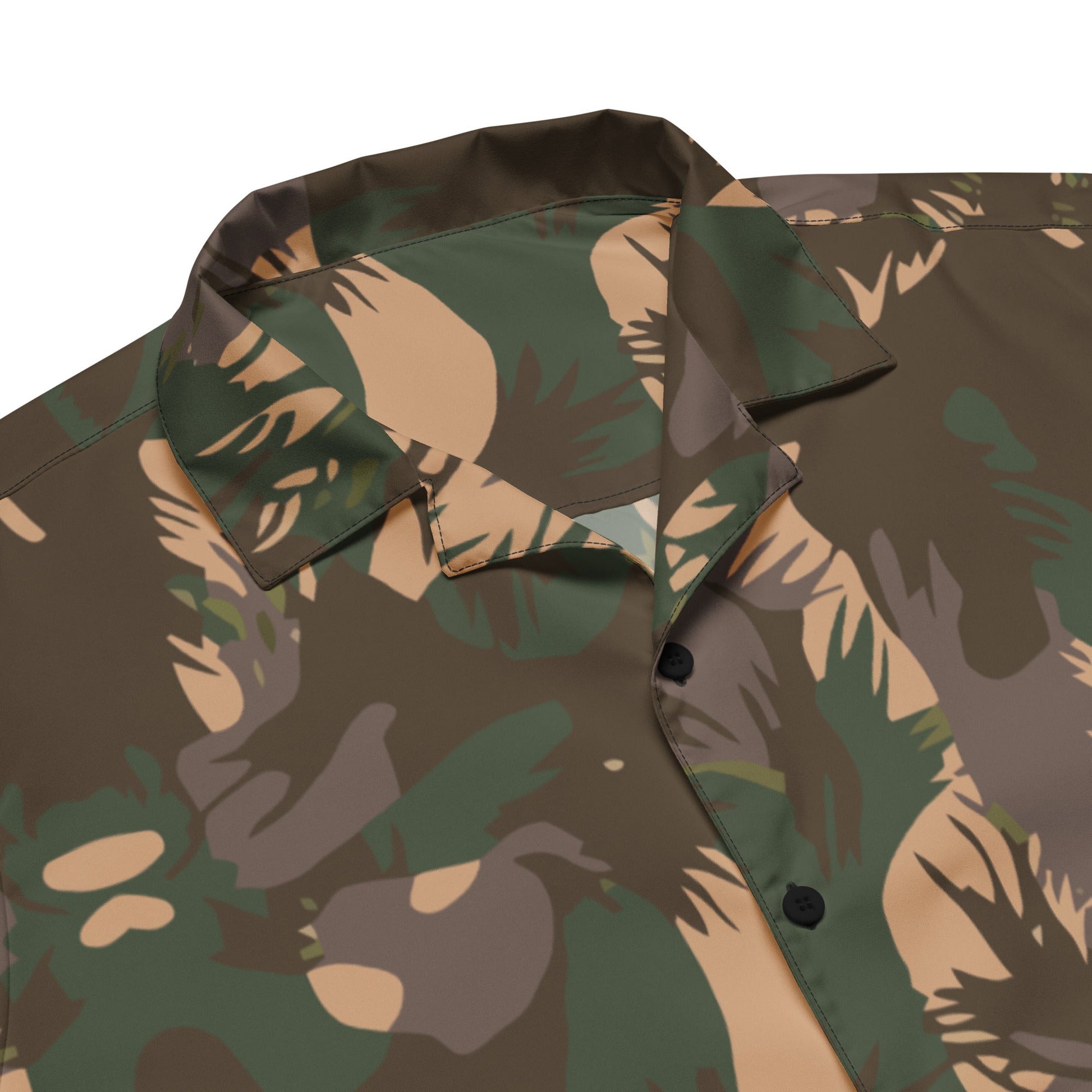Indian DPM Palm Frond CAMO Unisex button shirt - Button Shirts