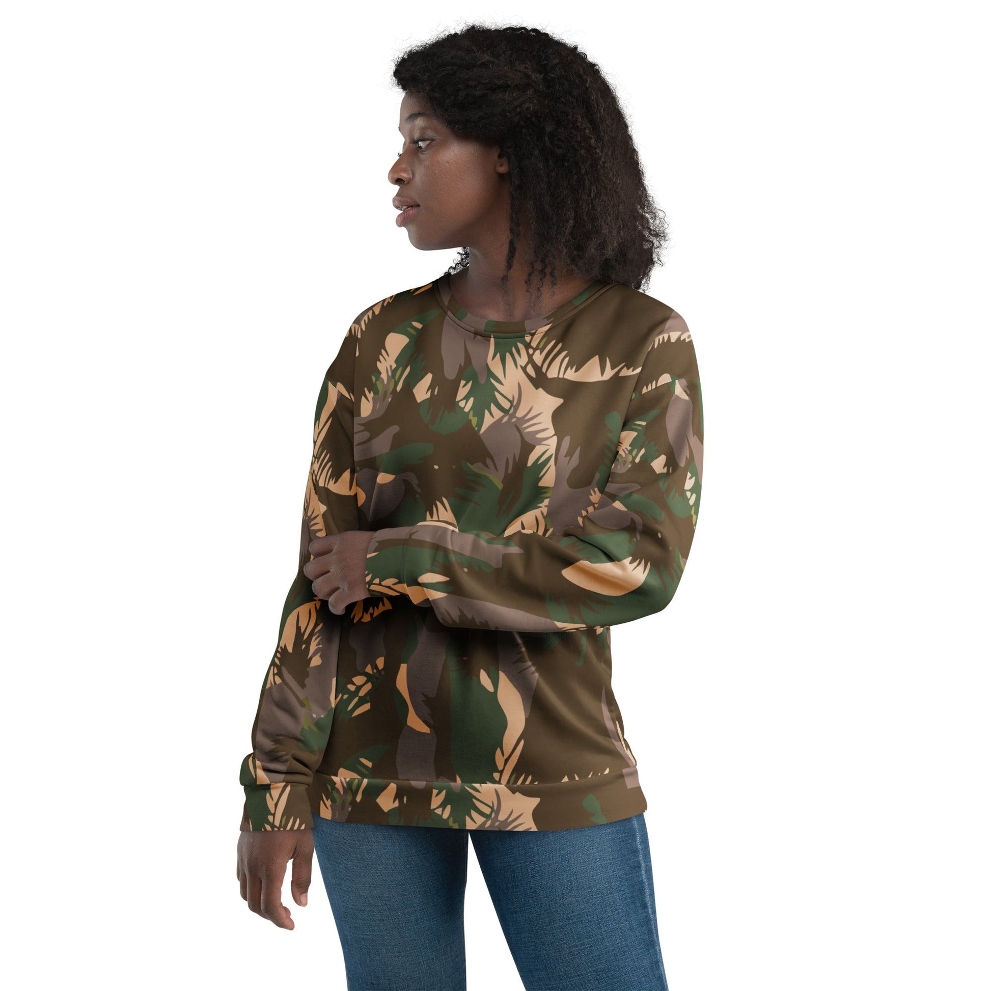 Indian DPM Palm Frond CAMO Unisex Sweatshirt - Sweatshirts