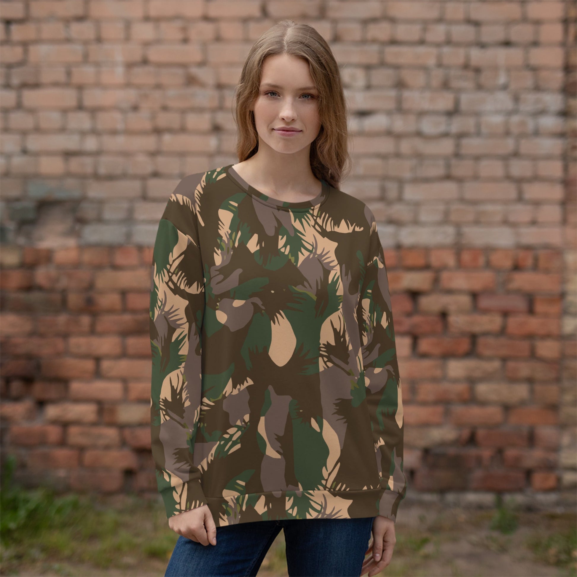 Indian DPM Palm Frond CAMO Unisex Sweatshirt - Sweatshirts