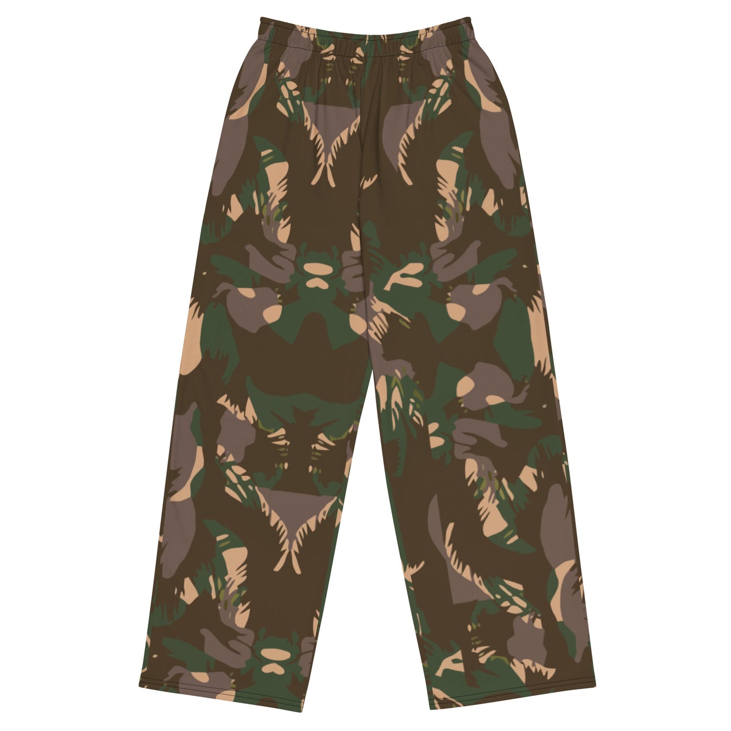 Indian DPM Palm Frond CAMO unisex wide-leg pants - 2XS - Wide-leg Pants