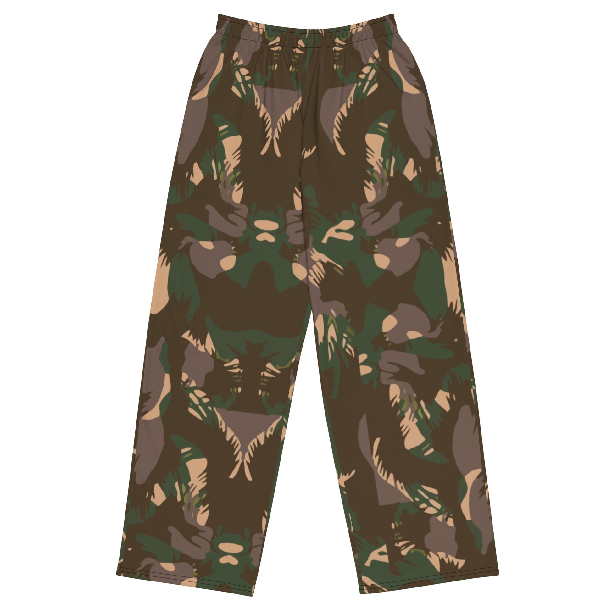 Indian DPM Palm Frond CAMO unisex wide-leg pants - 2XS - Wide-leg Pants